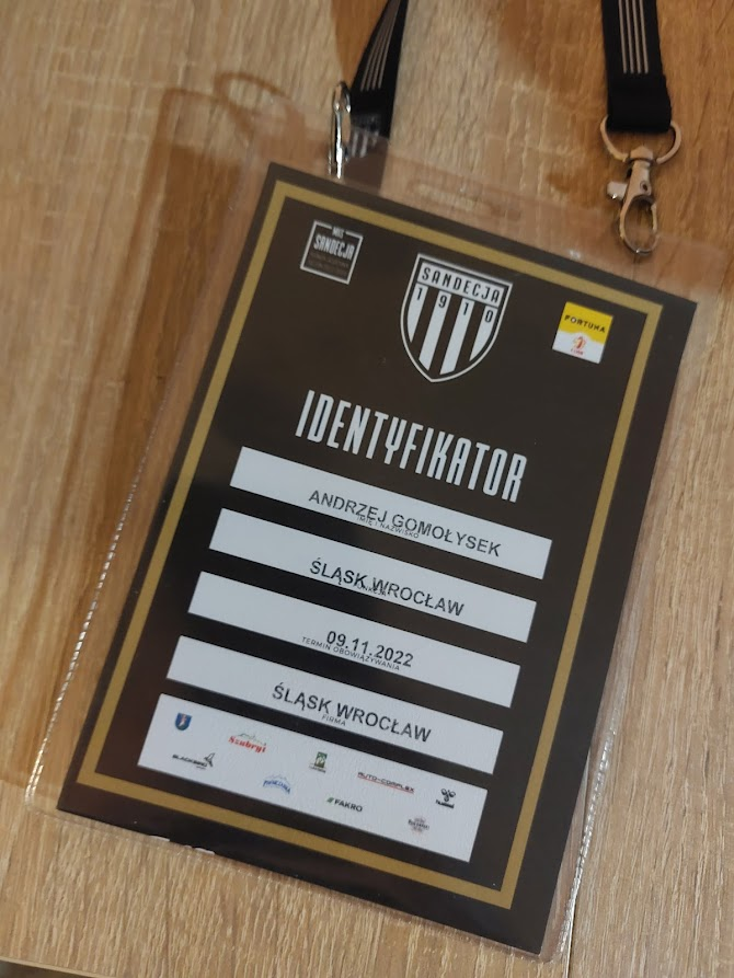 Akredytacja Sandecja 2022-23