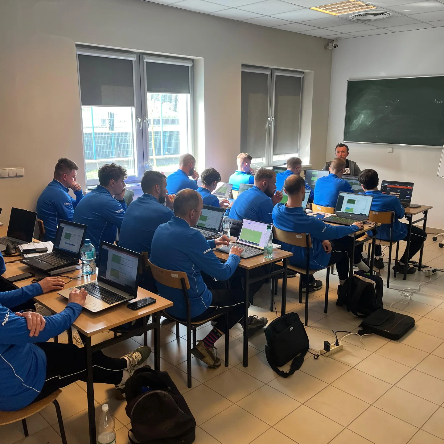 Kurs UEFA B w Bydgoszczy - Technologia w pracy trenera - Andrzej Gomołysek